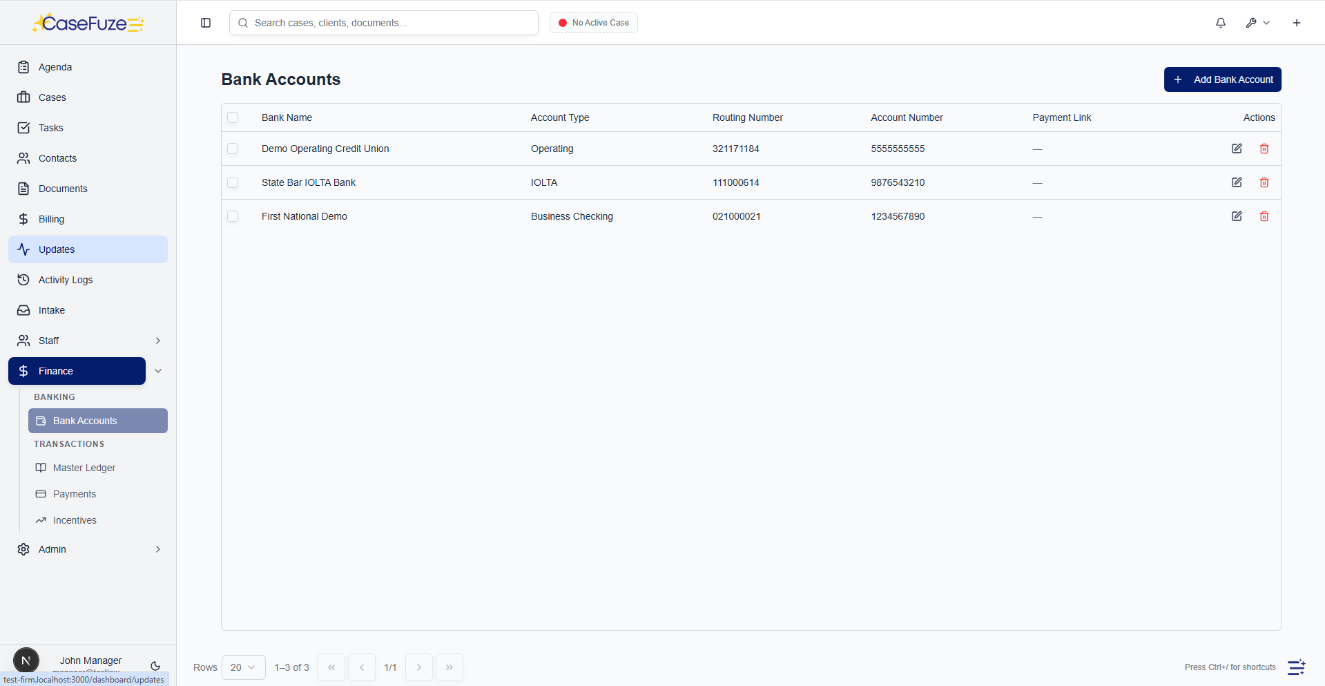 Saved Payment Methods