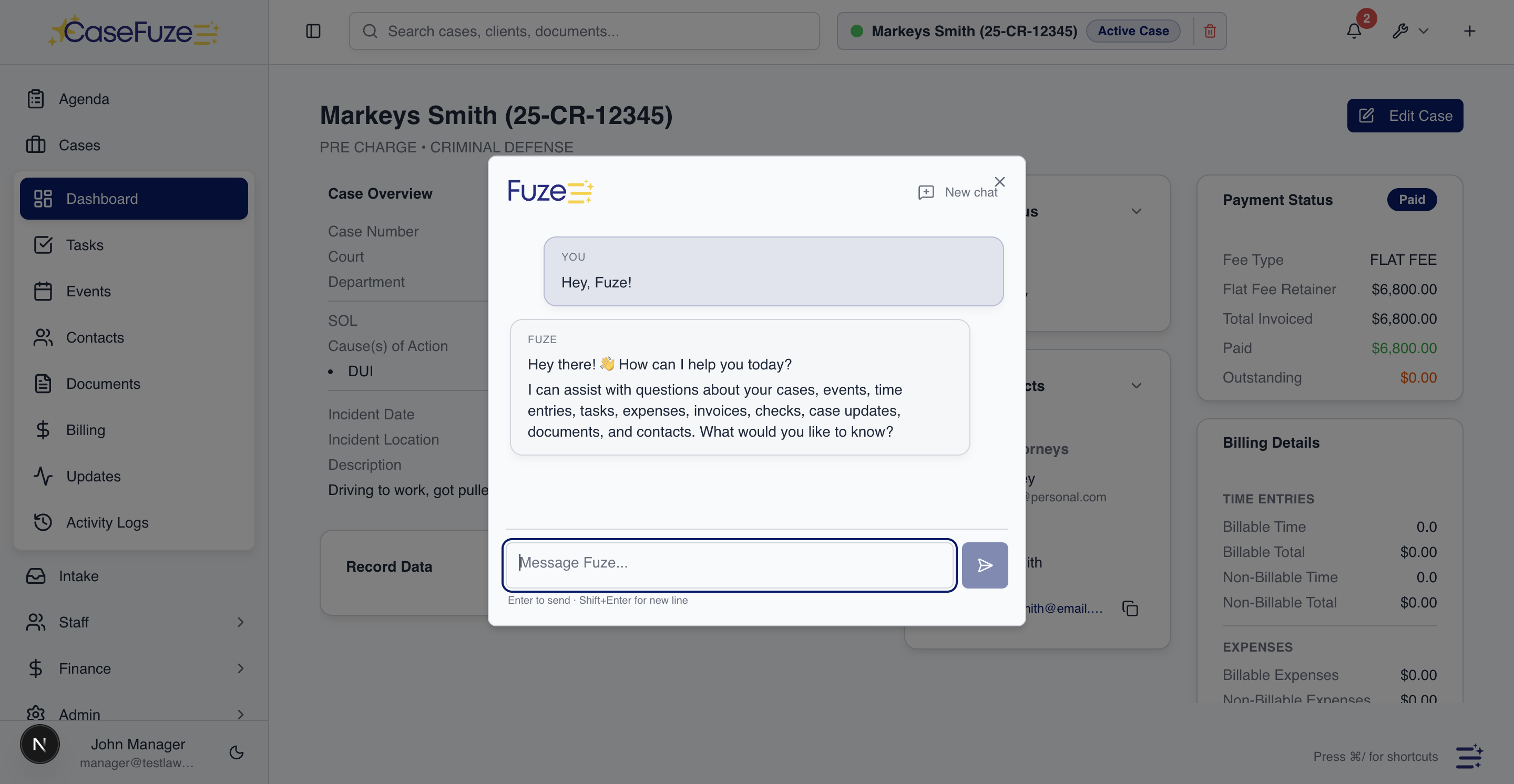Conflict Checking Intelligence
